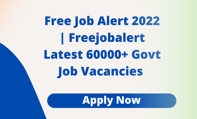 Free Job Alerts Latest Jobs