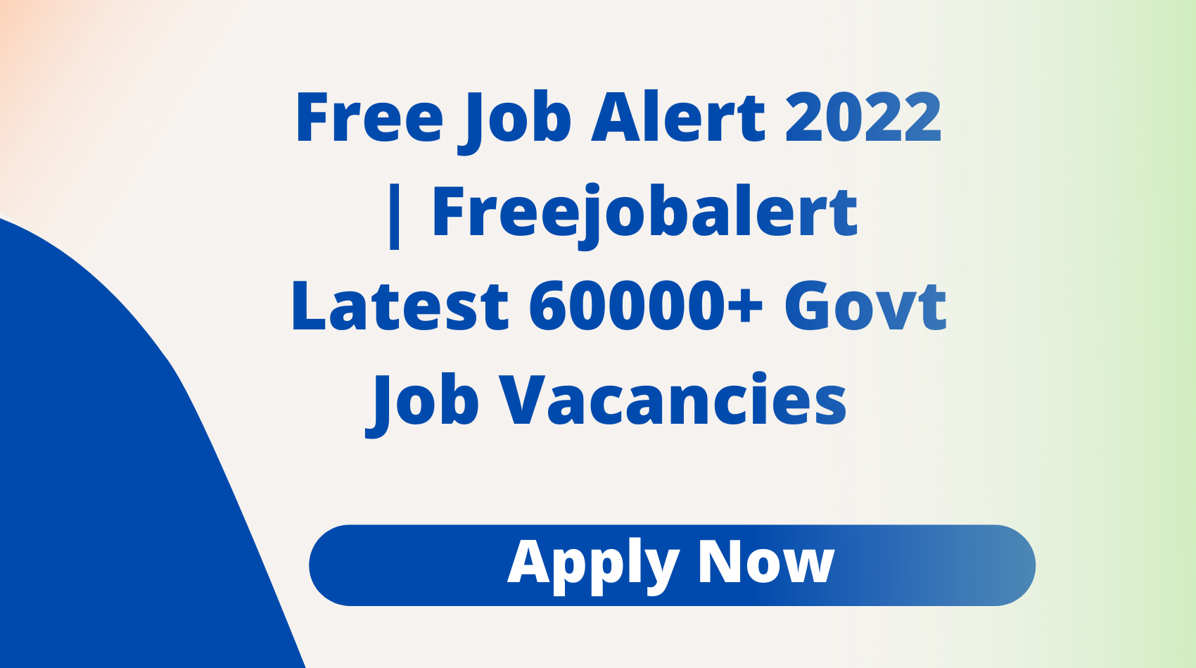 Free Job Alerts Latest Jobs