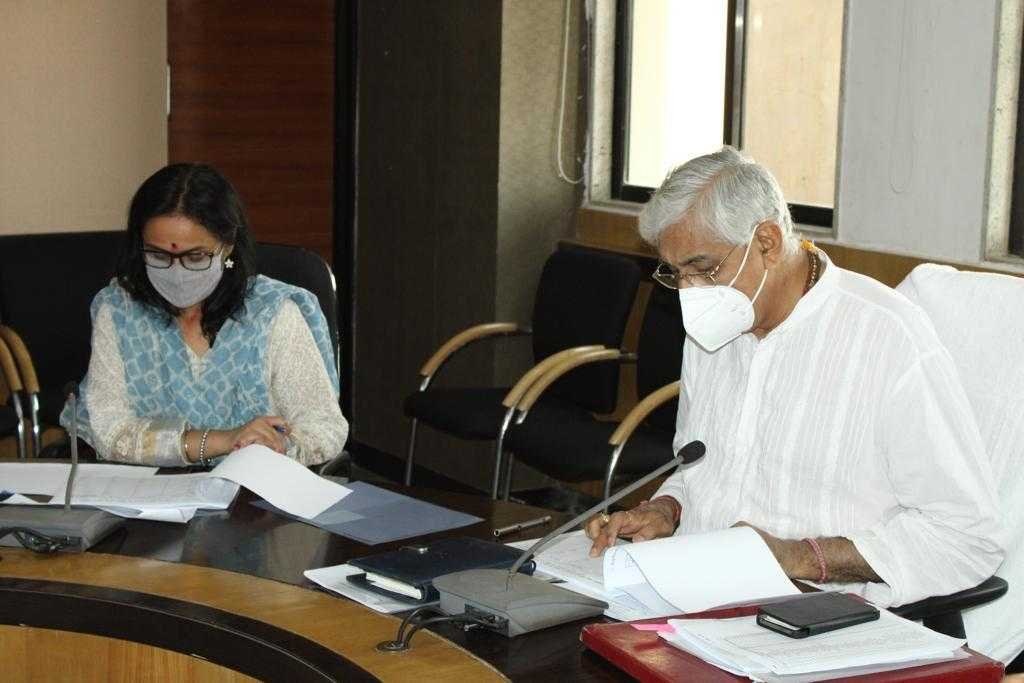 Panchayat and rural development min TS Singh Deo chairs review meeting of panchayat and rural development and health department 1 21724