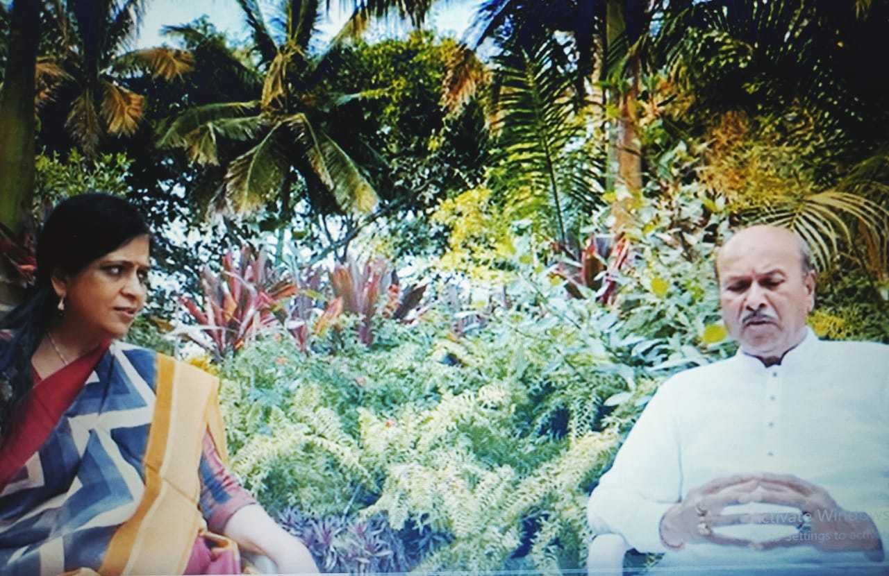 Shri NJ Reddy, in an interview with Dr Meena Pinjani, shares his views on Energy healing. 1 23913