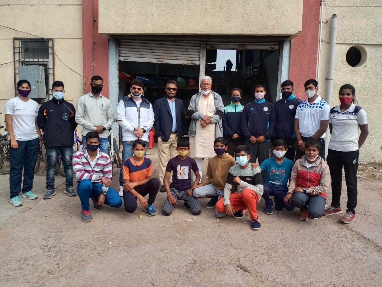 Kushwaha for revival of SAI Kayaking Canoeing Centre in Raipur. 7 62890