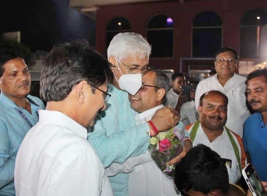 Chhattisgarh CM, Punia extends birthday wishes to MLA Shailesh Pandey 3 WhatsApp Image 2022 05 31 at 2.43.37 PM 2