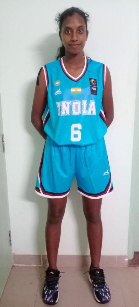 Two Girls of Rajnandgaon in India's under-16 basketball team. 2 IMG 20220622 WA0003