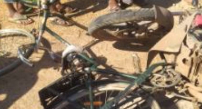 Accident तेज रफ्तार बाइक चालक ने सायकल सवार को मारी टक्कर,मौके पर ही मौत 1 Accident