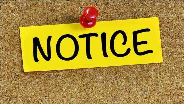 Notice शहर में चरमराई व्यस्था को दुरुस्त करने सफाई ठेकेदारों को थमाई नोटिस 1 Notice