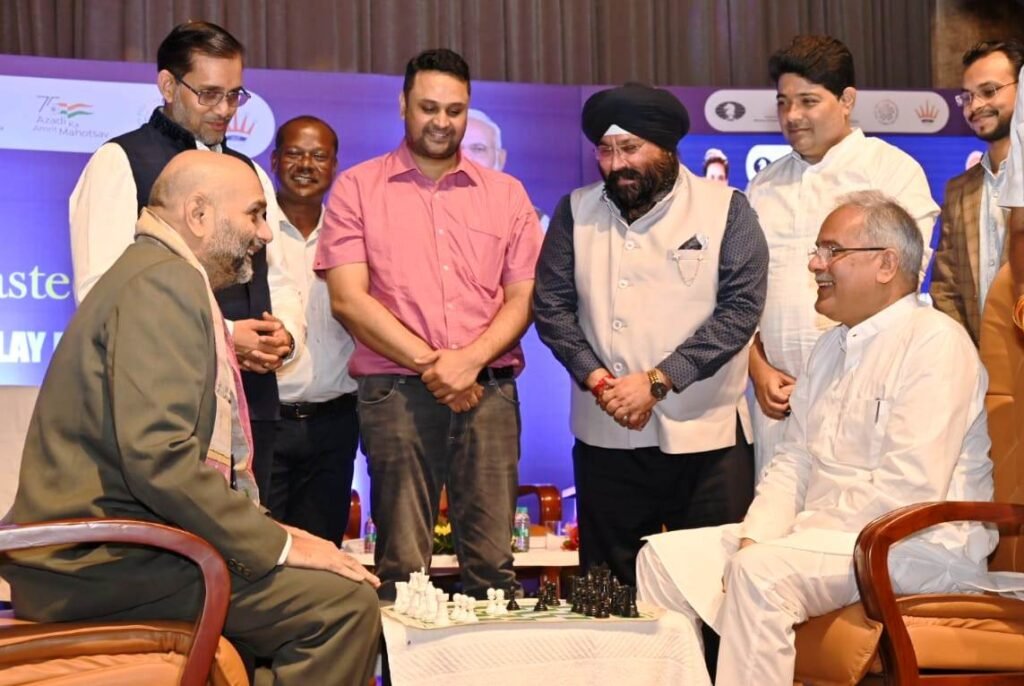 Presence of Chess Olympiad Torch Relay in Chhattisgarh will act as inspiration for the budding players here: CM Baghel 3 FEC6BA263A5DBA5849846F8432456B1E