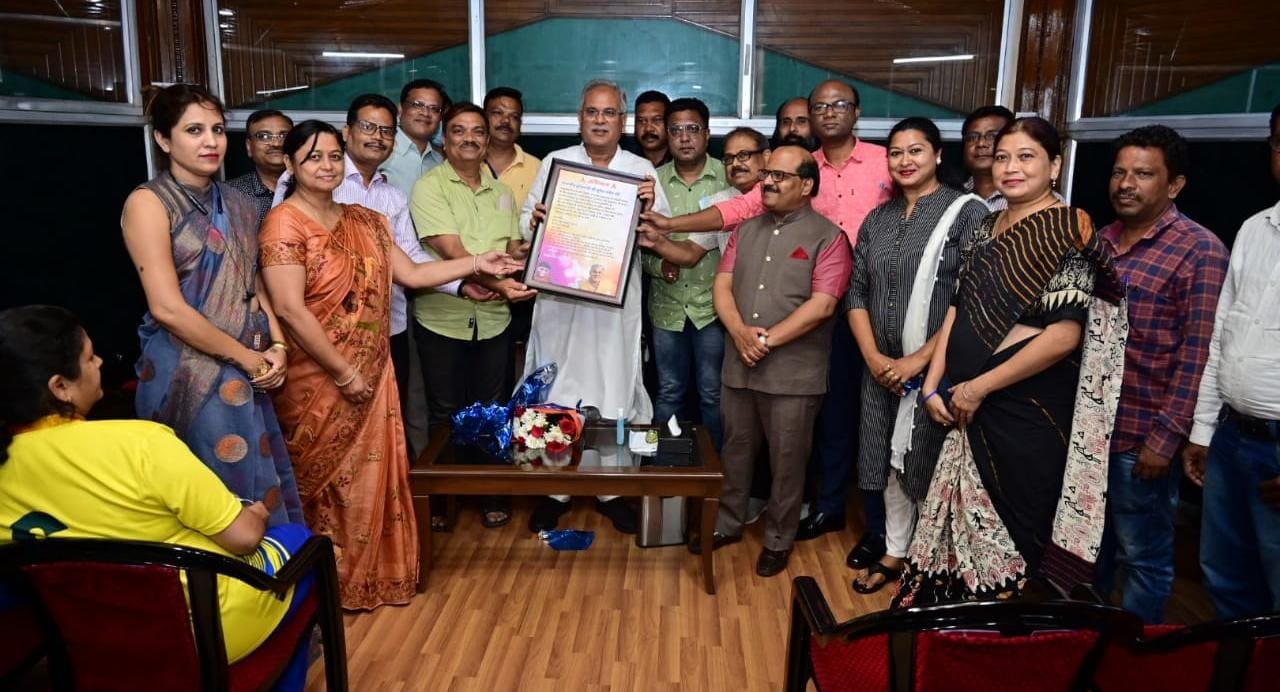 CYF honors CM Baghel, CM appreciates their work 1 IMG 20220712 WA0007