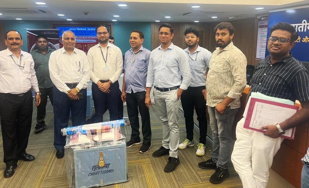 Prez poll materials to reach Raipur today 1 WhatsApp Image 2022 07 13 at 4.11.36 PM