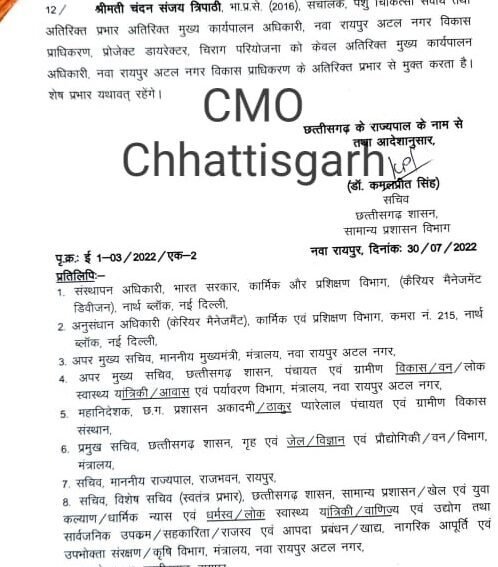 Charges of IAS officers get reshuffled at the Secretary level. 4 WhatsApp Image 2022 07 30 at 5.56.25 PM 2 edited 1