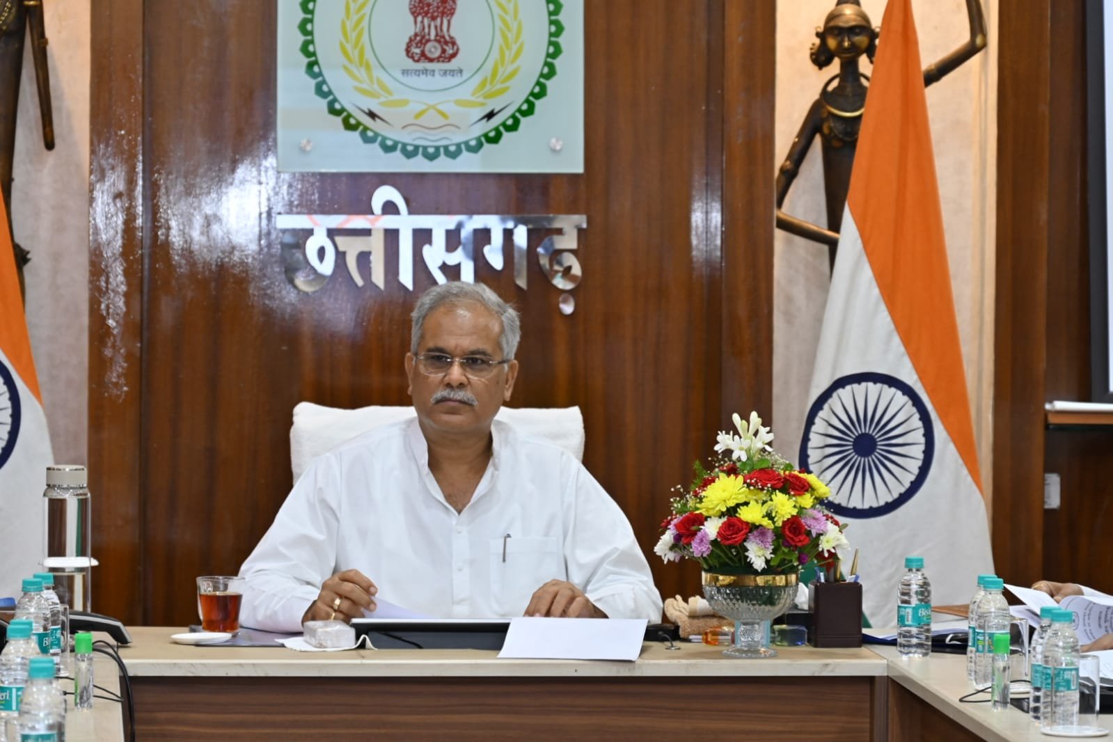 CM Baghel chairs SC, ST Act review meeting 1 IMG 20220825 WA0028