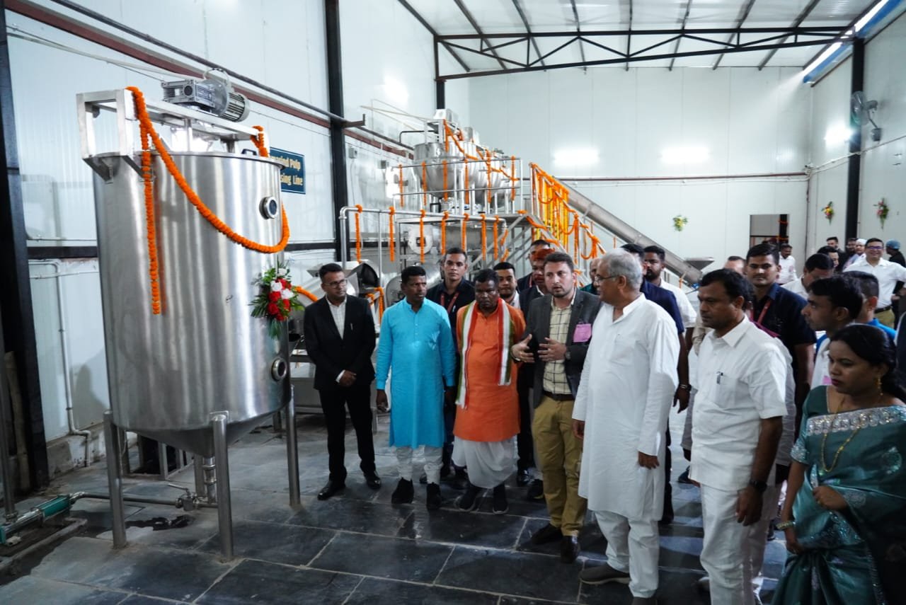 CM Baghel inaugurates tamarind processing plant in Dhuragaon, Bastar 1 processing plant
