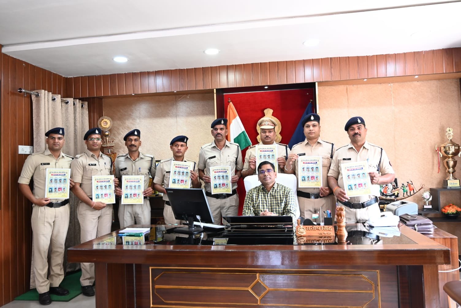 Eight officers of Korba Police elected Cop of the Month. 1 WhatsApp Image 2022 11 05 at 5.34.27 PM