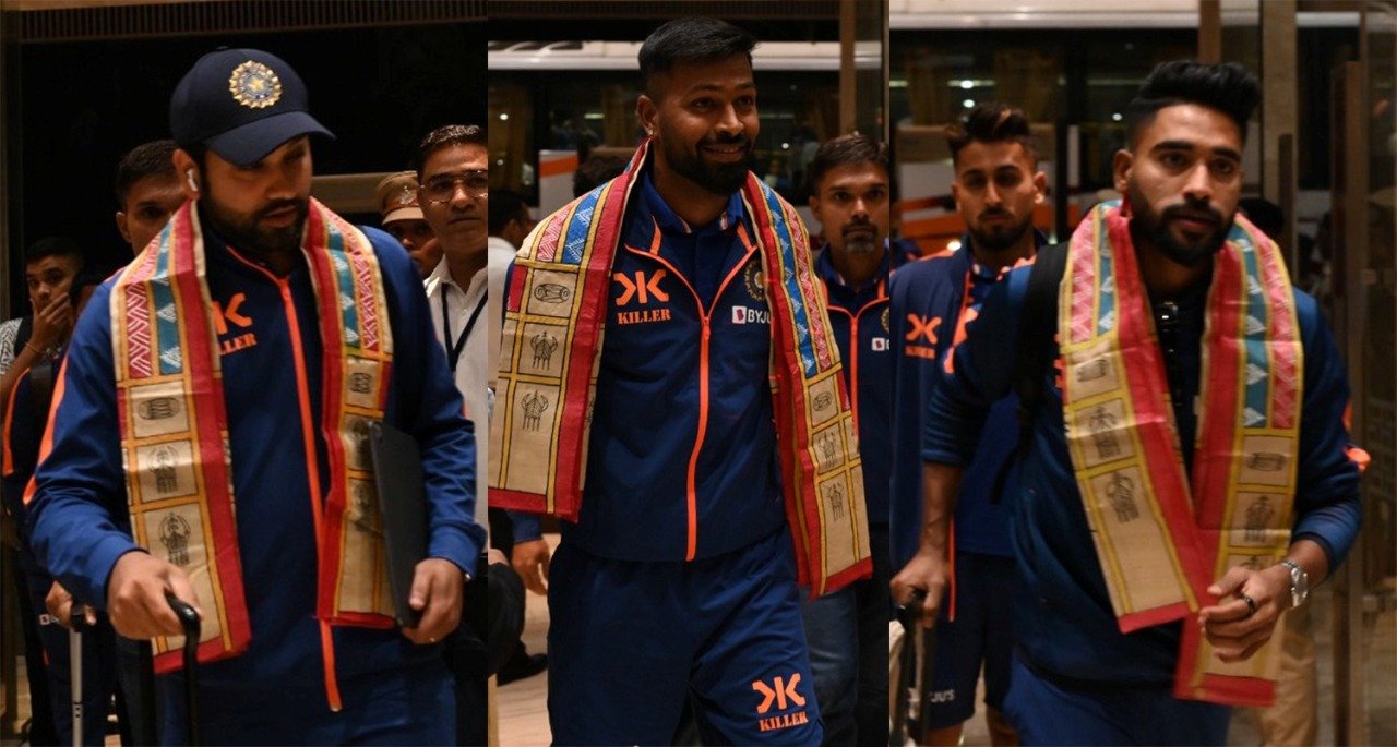India, New Zealand team reaches Raipur, Fans gave a rousing welcome 1 58f6446003a645529addb17cae5245f0