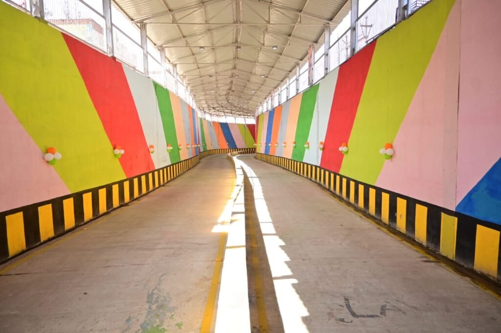 Telghani ROB and Gogaon RUB inaugurated, more than 6 lakh city dwellers will get the facility of smooth traffic movement 3 WhatsApp Image 2023 02 03 at 13.24.44