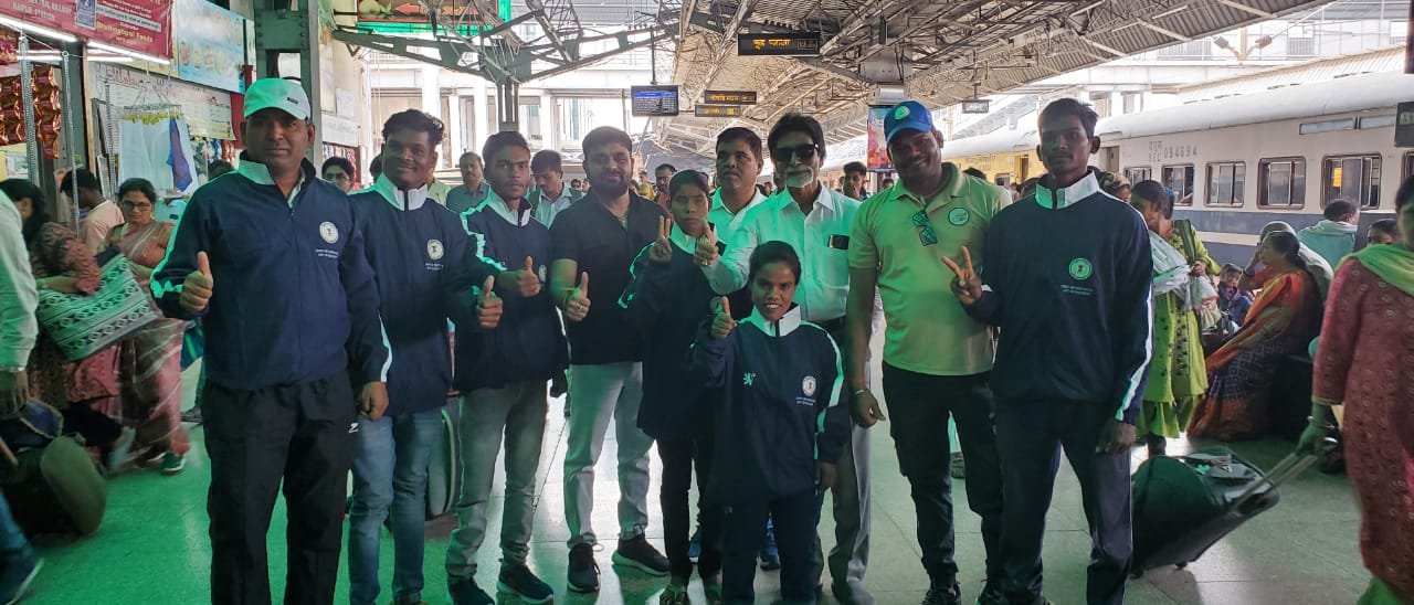 Chhattisgarh para athletes receive warm send-off before leaving for national championship 1 WhatsApp Image 2023 03 15 at 12.01.40