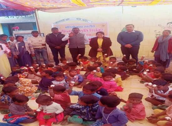 Mukhyamantri Suposhan Abhiyan lifts 600 children of the Special Backward Pahadi Korwa Tribe out of malnourishment 1 1