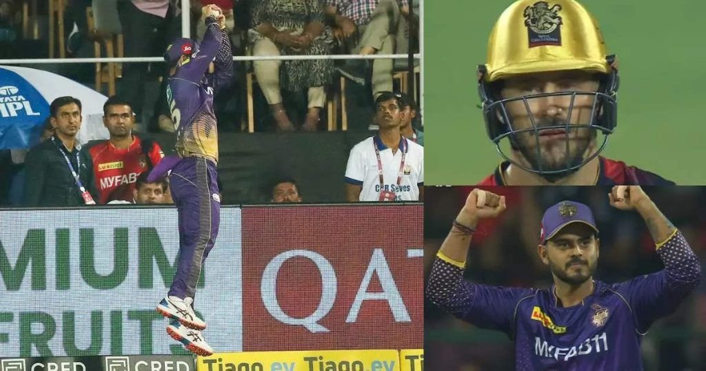 Rinku Singh Catch: छक्के के लिए बाउंड्री से बाहर जा रहा था फाफ डु प्लेसिस का शॉट, बीच में आ गए ‘लॉर्ड’ रिंकू सिंह 1 ec4b811c30