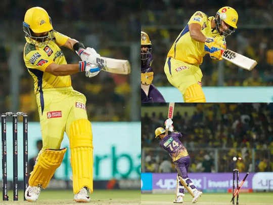 KKR vs CSK Highlights: अजिंक्य रहाणे और शिवम दुबे के तूफान में उड़ी नाइटराइडर्स, सीजन का सबसे बड़ा स्कोर बनाकर जीती सीएसके 1 images 2023 04 24T001525.374