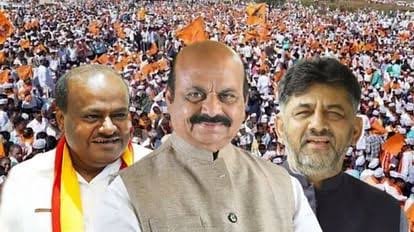 Karnataka Election: 'कांग्रेस ने मुसलमानों को वोट बैंक बनाया', चुनाव प्रचार के आखिरी दिन कुमारस्वामी का वार 1 images 2023 05 08T235857.647