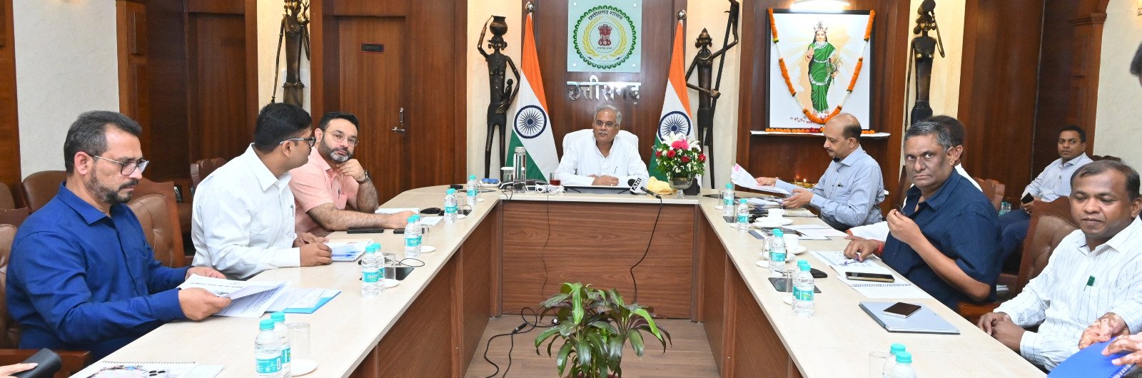 CM Baghel reviews schemes of transport department 1 IMG 20230705 WA0011