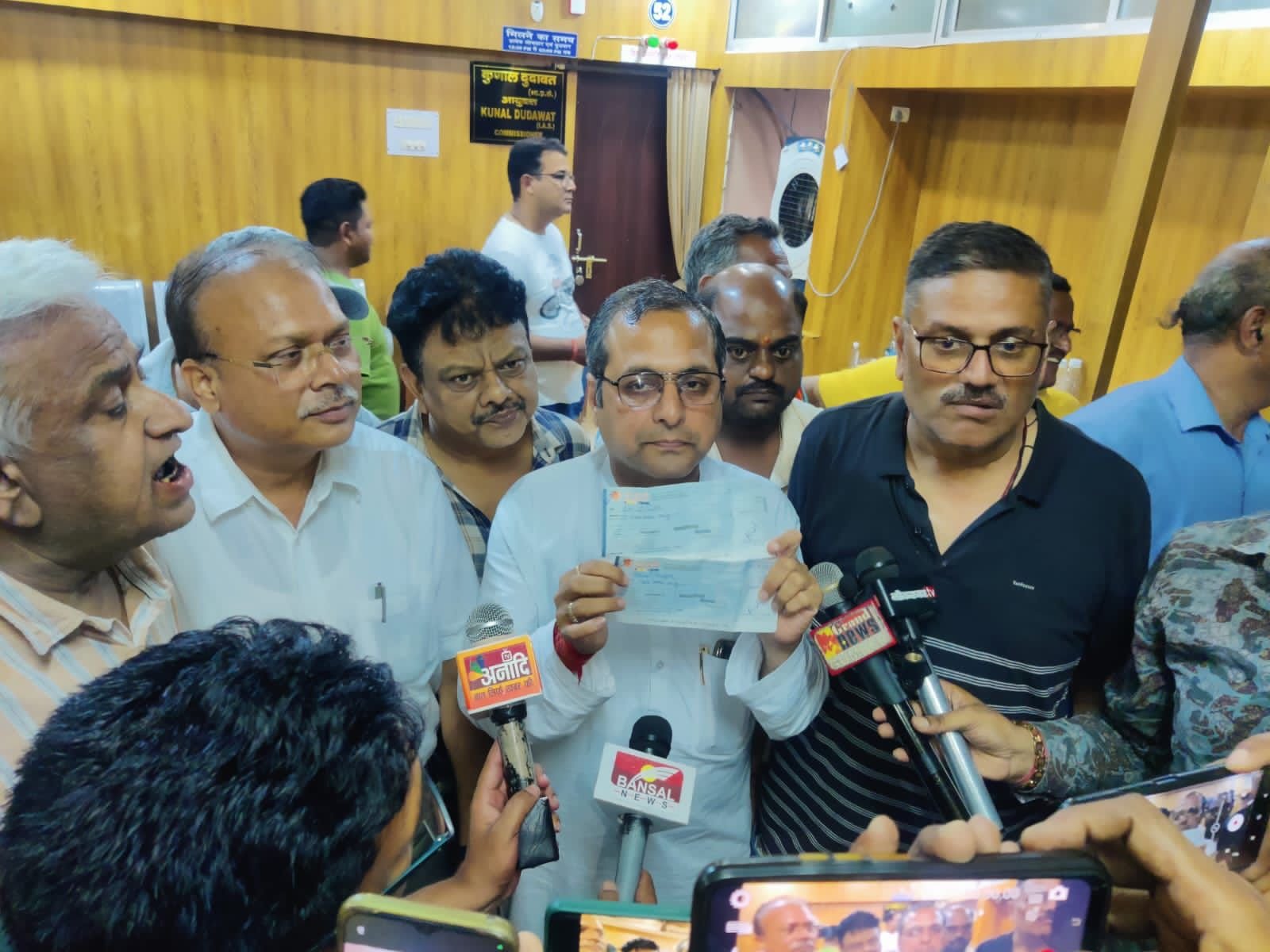 Building collapsed in Bilaspur, BMC Commissioner forms five-member committee to find reason behind collapse 1 IMG 20230708 WA0106