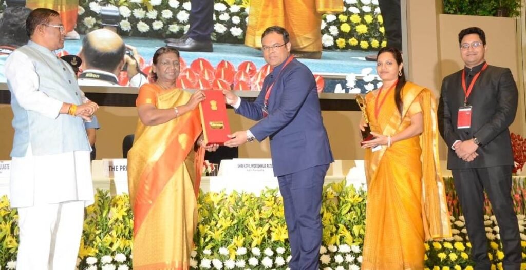 President Murmu confers 'Bhoomi Samman' award on Chhattisgarh for effective land administration 3 IMG 20230718 WA0003