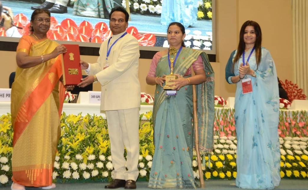President Murmu confers 'Bhoomi Samman' award on Chhattisgarh for effective land administration 1 IMG 20230718 WA0005
