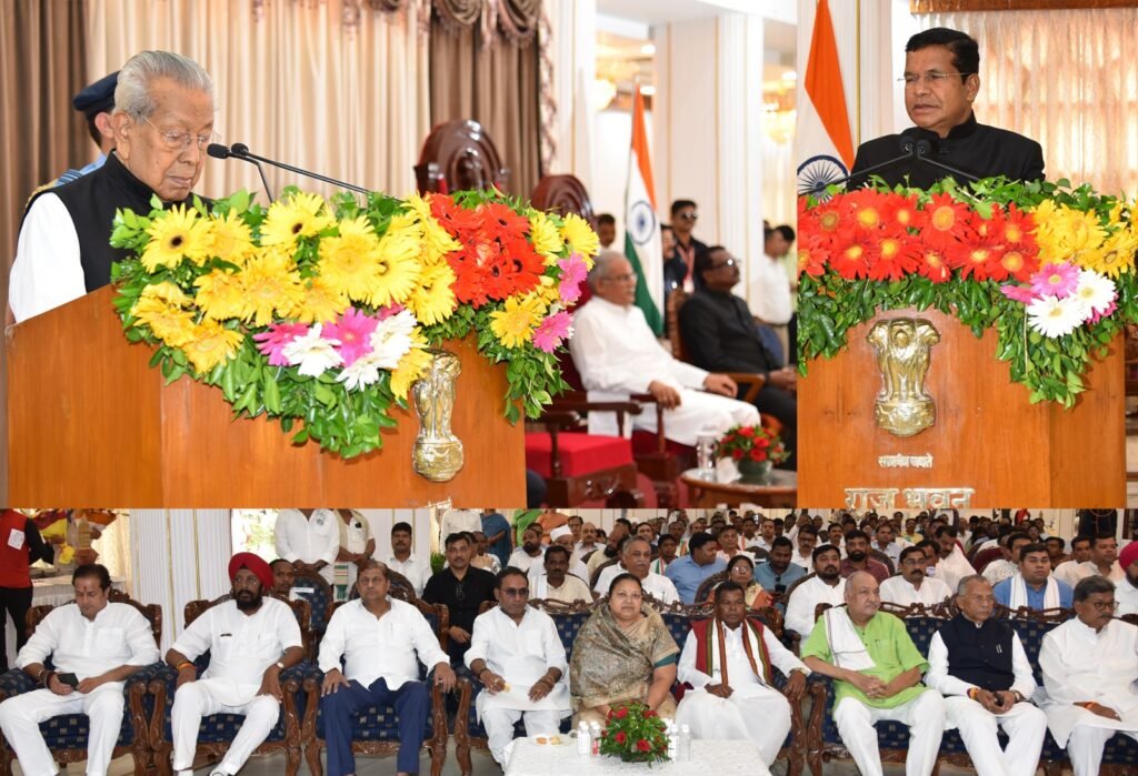 Mohan Markam sworn in as Minister, Governor Harichandan administers oath at Raj Bhavan 3 WhatsApp Image 2023 07 14 at 13.13.47 1