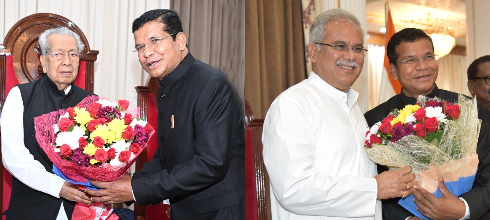 Mohan Markam sworn-in as Cabinet Minister, gets SC, ST, OBC & Minorities Development departments 1 WhatsApp Image 2023 07 14 at 13.13.48 1