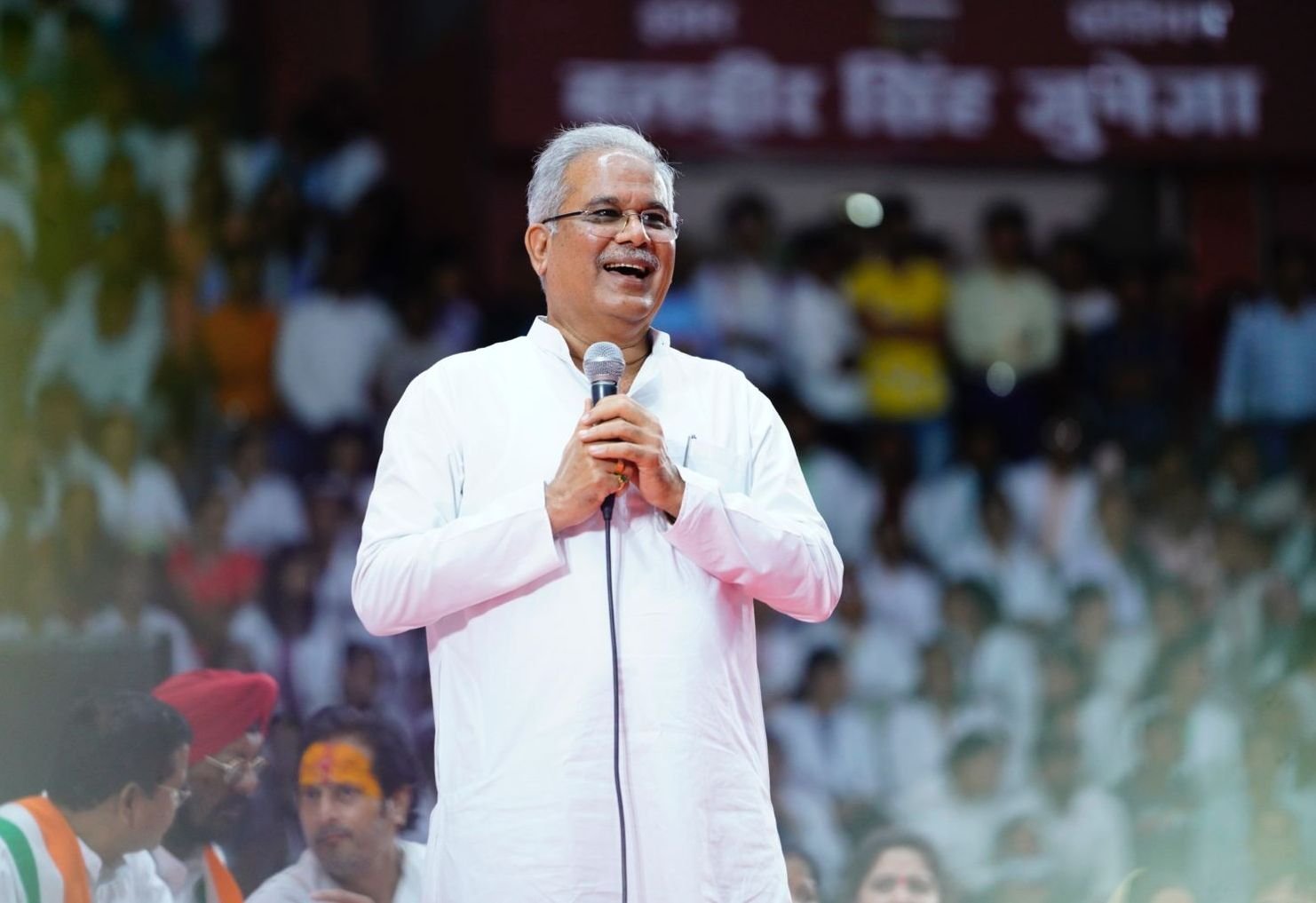 CM Baghel urges youth to enter politics, says the state's progress depends on them 1 WhatsApp Image 2023 07 23 at 20.36.47
