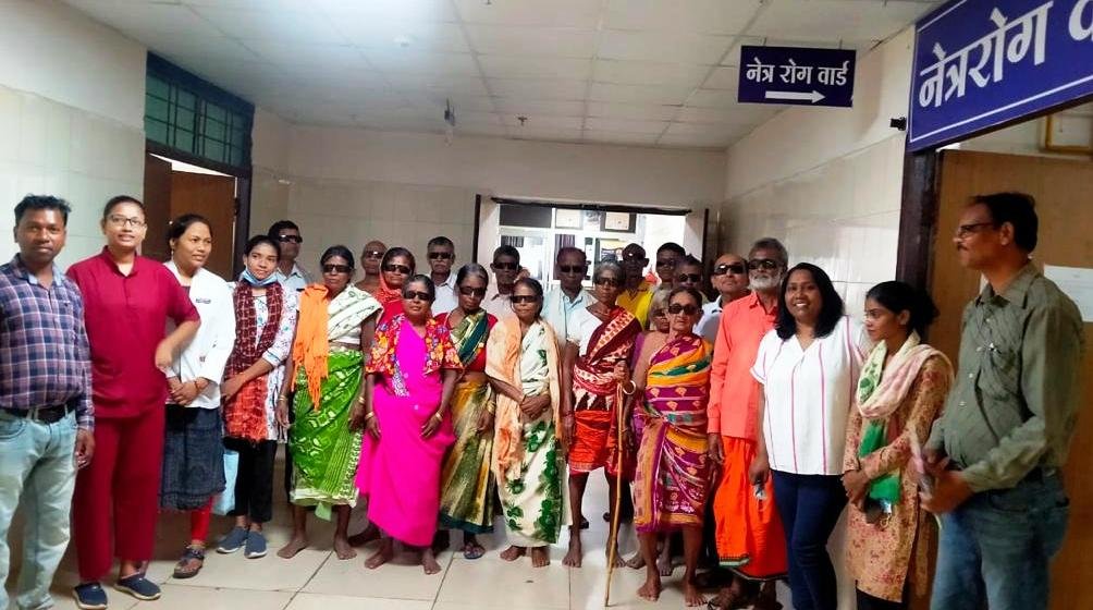 Health Department conducts an intensive campaign to make Bastar district 'Cataract-Free': Over 563 patients undergo successful operations 1 cataract 1
