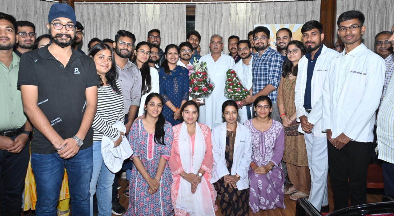 Junior Doctors Association thanks CM Baghel for increased stipends 1 WhatsApp Image 2023 08 06 at 22.48.42