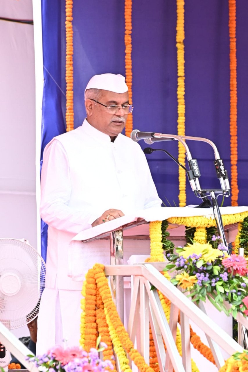 Impotant announcements made by CM Baghel on I-Day 1 baghel i day