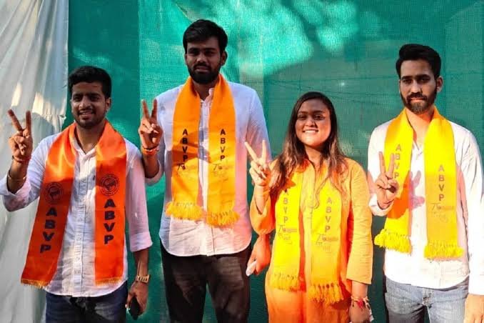 Delhi University Elections Result 2023: ABVP ने कॉलेजों में लहराया जीत का परचम, अब इन चेहरों में से बनेगा डूसू अध्यक्ष, उपाध्यक्ष, महासचिव और संयुक्त सचिव 1 images 2023 09 23T080719.359