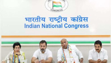 new delhi congress president mallikarjun kharge with aicc chhattisgarh incharge