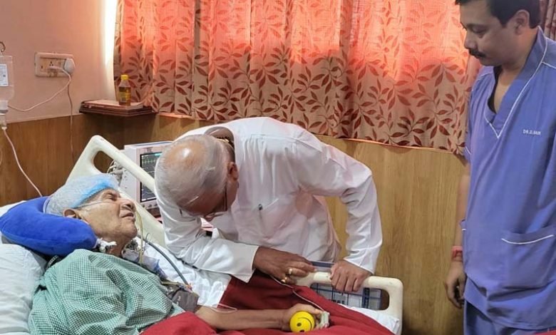 Chief Minister Bhupeshs father admitted to the hospital 780x470 1