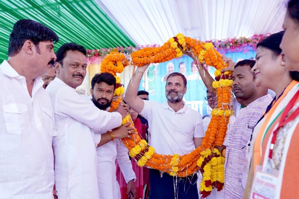Rahul Gandhi champions Adivasi Rights and Challenges PM Modi's claims in election rallies 2 IMG 20231104 WA0023