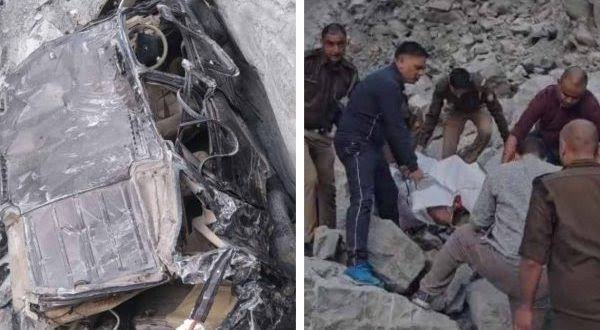 बड़ी खबर : 500 मीटर खाई में जा गिरी कार, नैनीताल घूमने गए छत्तीसगढ़ के पांच युवकों की मौत 1 images 2023 11 28T000908.457
