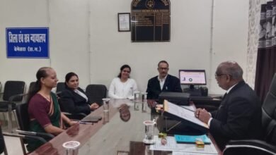 वर्ष के अंतिम नेशनल लोक अदालत के सफल आयोजन के संबंध में जिला न्यायाधीश ने ली गई बैठक 1 1024x768 1