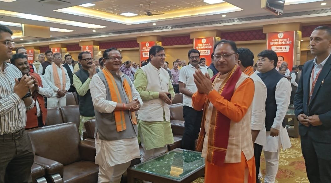 एक छोटा सा कार्यकर्ता मुख्यमंत्री बन सकता है, यह केवल भाजपा में ही संभव – विष्णुदेव साय 1 IMG 20231211 WA0097