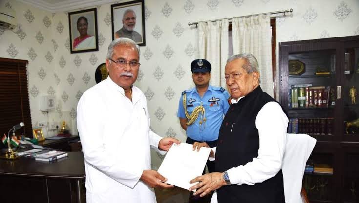 Chhattisgarh : सीएम भूपेश बघेल ने सौंपा इस्तीफा, कहा- जनता के आदेश का करेंगे सम्मान 1 images 2023 12 04T072425.947