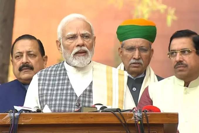 संसद का शीतकालीन सत्र: हार का गुस्सा सदन में ना निकालें: पीएम मोदी 1 images 2023 12 05T072114.116