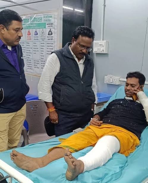 भिलाई स्टील प्लांट में तिमंजिला मंजिल ऊंचाई से गिरा मजदूर, आइसीयू में भर्ती 1 images 2023 12 11T173533.987