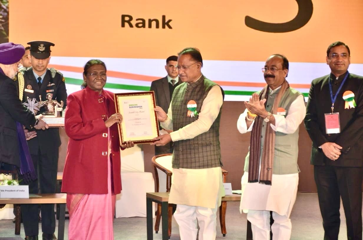 देश का तीसरा स्वच्छतम राज्य होना छत्तीसगढ़ के लिए गर्व की बात है: मुख्यमंत्री विष्णु देव साय 1 1704956316 95c711a803e9e41a03e1 1