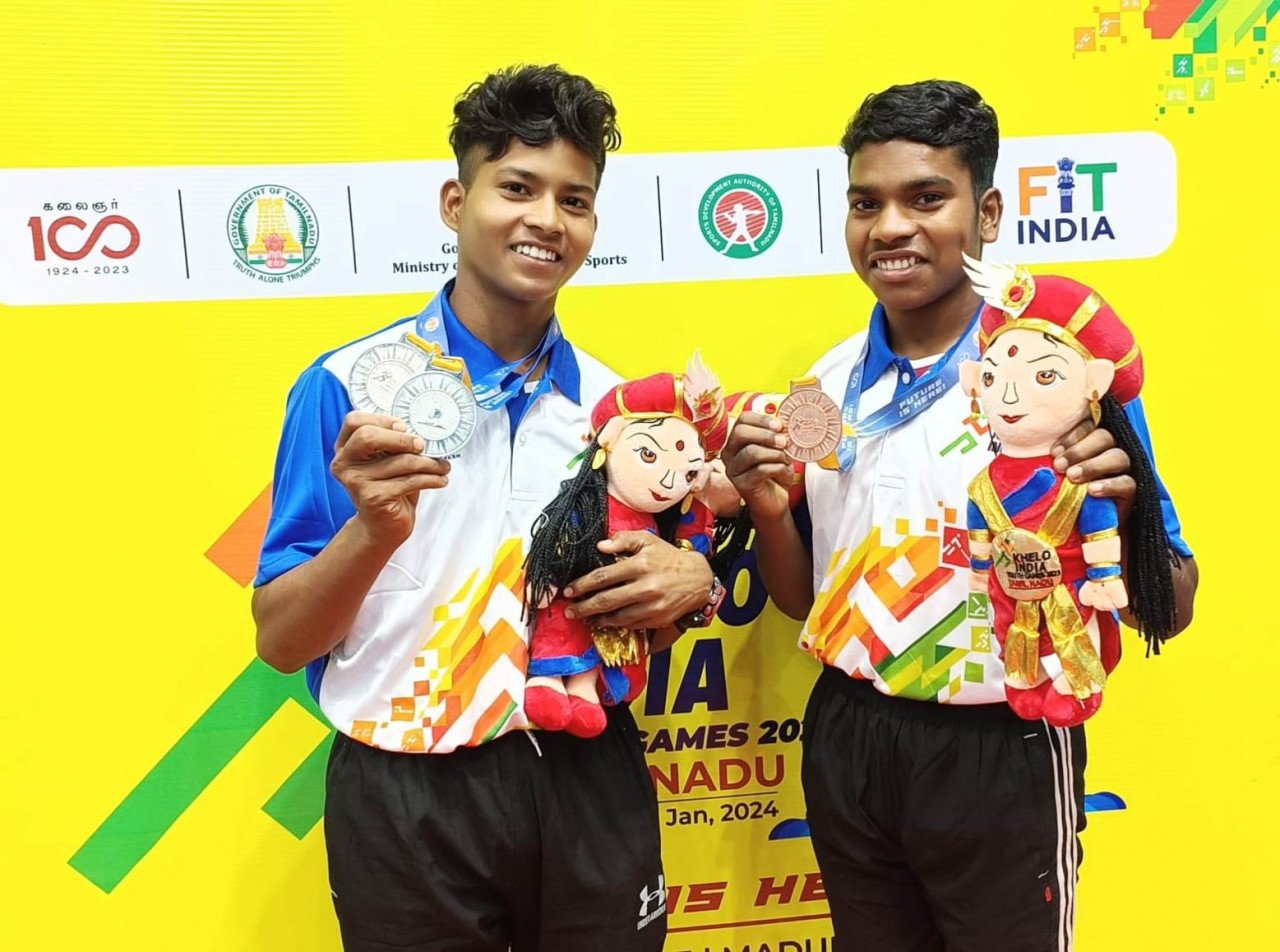 अबूझमाड़ मल्लखंब एवं स्पोर्ट्स अकादमी के खिलाडियों ने तमिलनाडु में खेलो इंडिया यूथ गेम्स में जीते तीन पदक<br> 1 1706111192 31183ae1b00970acb632