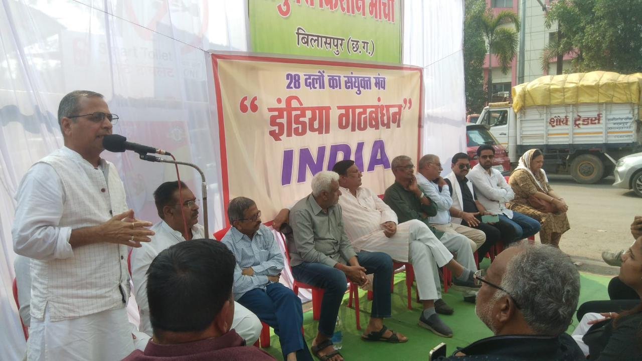 स्वामीनाथन को भारत रत्न तो दे दिया लेकिन केंद्र सरकार ने उनकी रिपोर्ट लागू नहीं की इसलिये किसान परेशान -शैलेश 1 IMG 20240216 WA0017