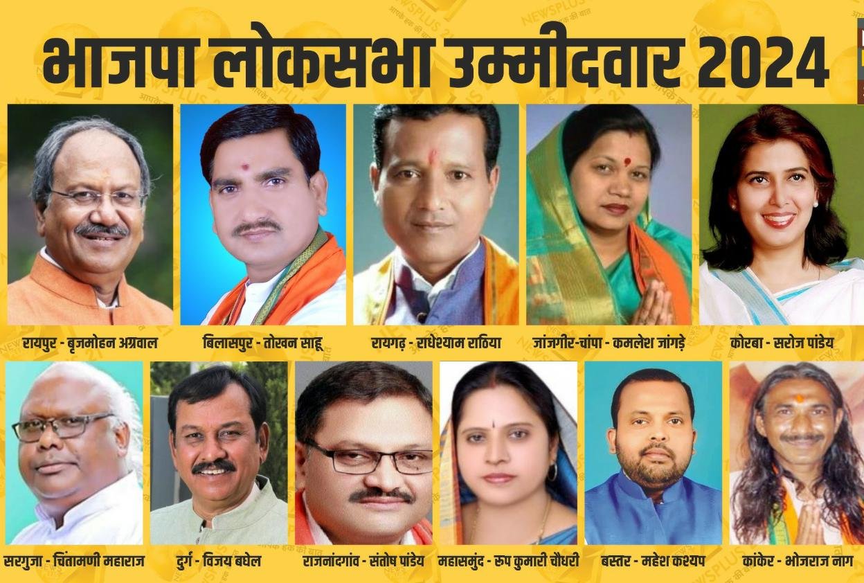 BJP announces candidates for all 11 Lok Sabha Seats in Chhattisgarh 1 IMG 20240302 WA0023