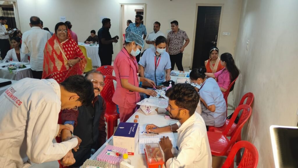 जन्म कल्याणक पर गुढ़ियारी मे भव्य निःशुल्क स्वास्थ्य चिकित्सा शिविर एवं जांच शिविर आयोजित, आज जैन दादाबाड़ी में सामूहिक सामायिक आराधना का आयोजन 3 IMG 20240412 WA0001