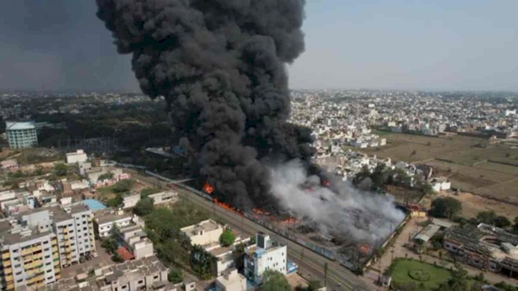 CG ब्रेकिंग : राजधानी के बिजली गोदाम में लगी आग का हुआ खुलासा, देखिए कैसे चिंगारी शोलो में बदली..... 1