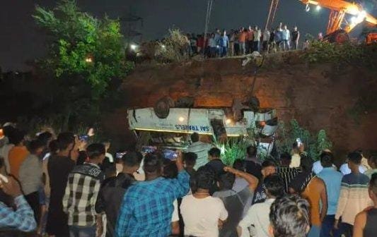 Tragedy strikes as bus plunges into pit: 12 dead, 15 injured in Chhattisgarh 1 image editor output image 1381947222 1712726363352